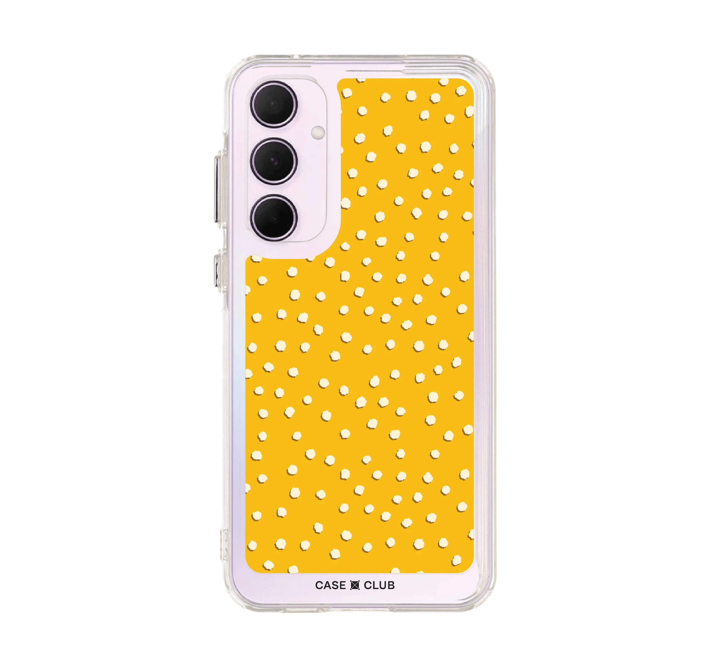 ลาย dot จุดสีขาวเหลือง